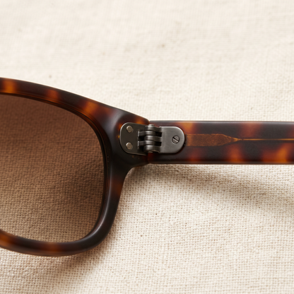 Soho Rectangle Sunglasses - fabric detail