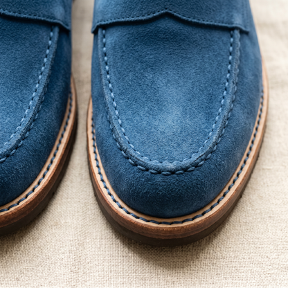Siena Suede Loafers - fabric detail