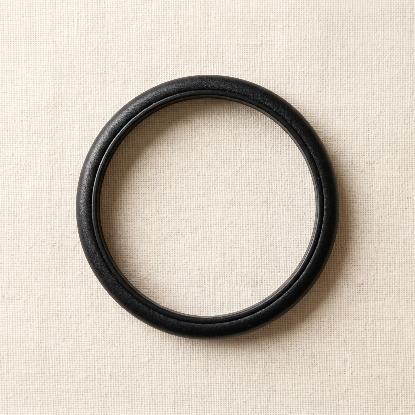 Orion Leather Bangle - flat lay front
