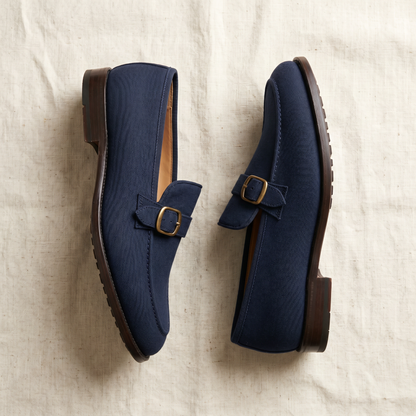Chester Buckle Loafers - flat lay front