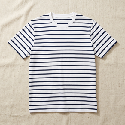 Breton Striped Tee - flat lay front