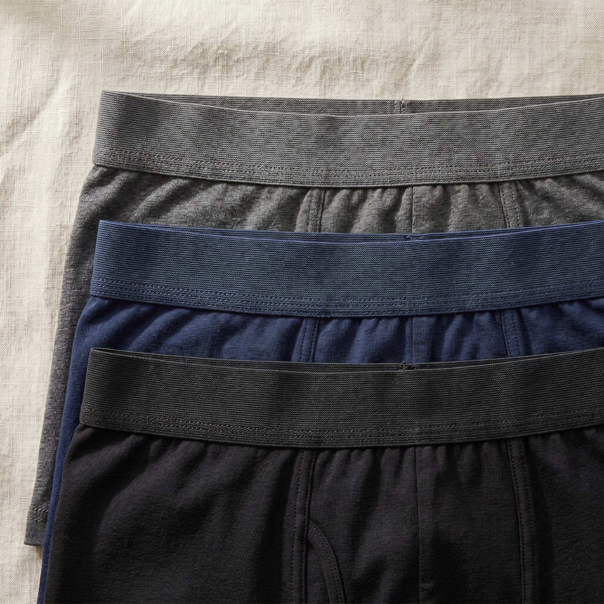 Comfort 3-Pack Cotton Boxers - fabric detail