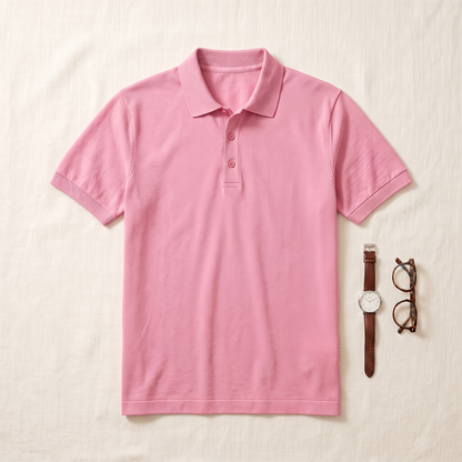 Montverde Knit Polo - styled flat lay