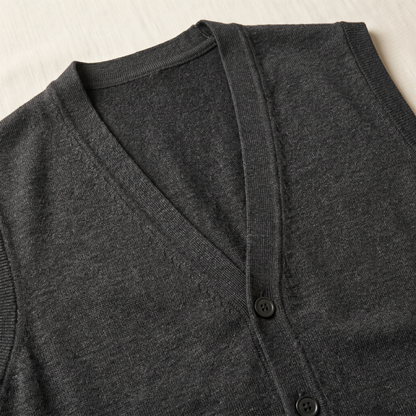 Preston Knit Vest - fabric detail