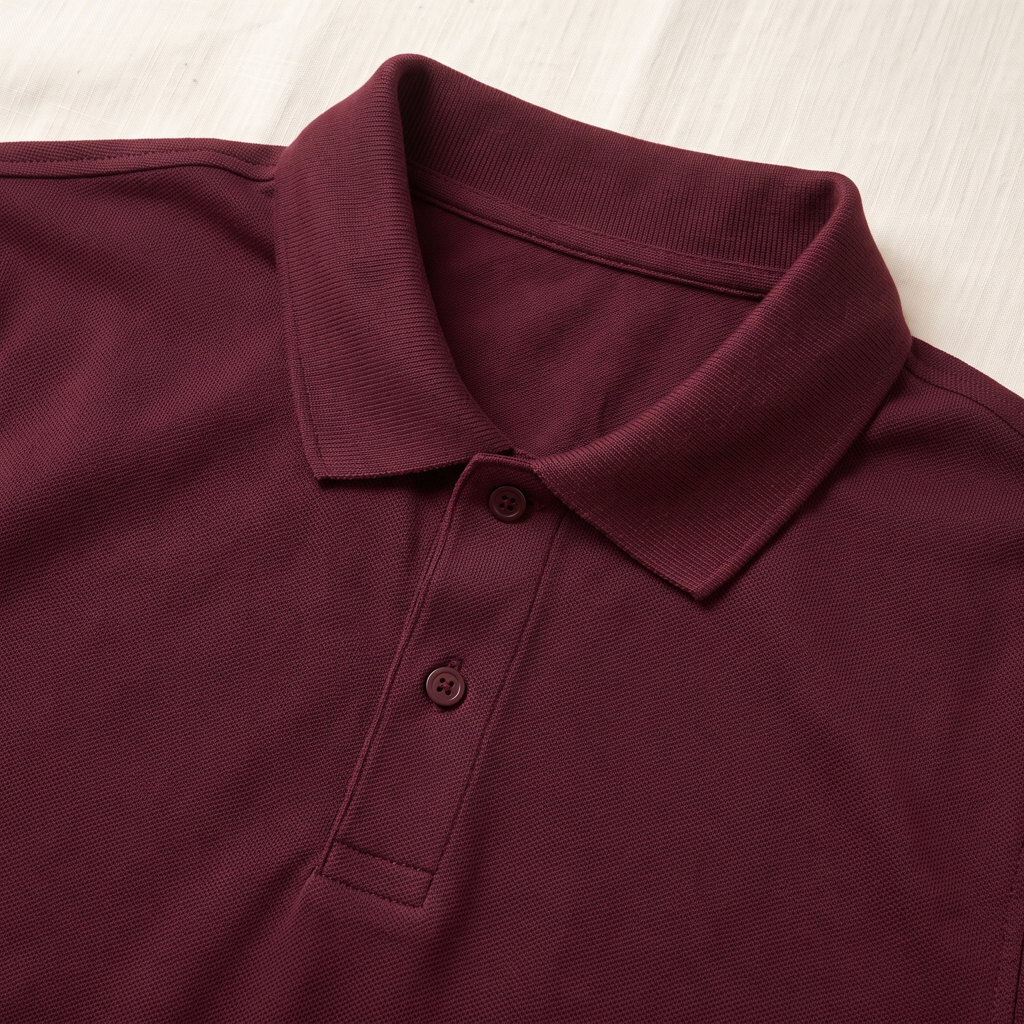 Rowan Short-Sleeve Polo - fabric detail