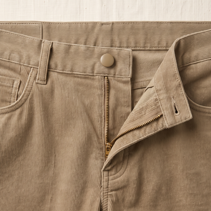 Verona Corduroy Pants - fabric detail