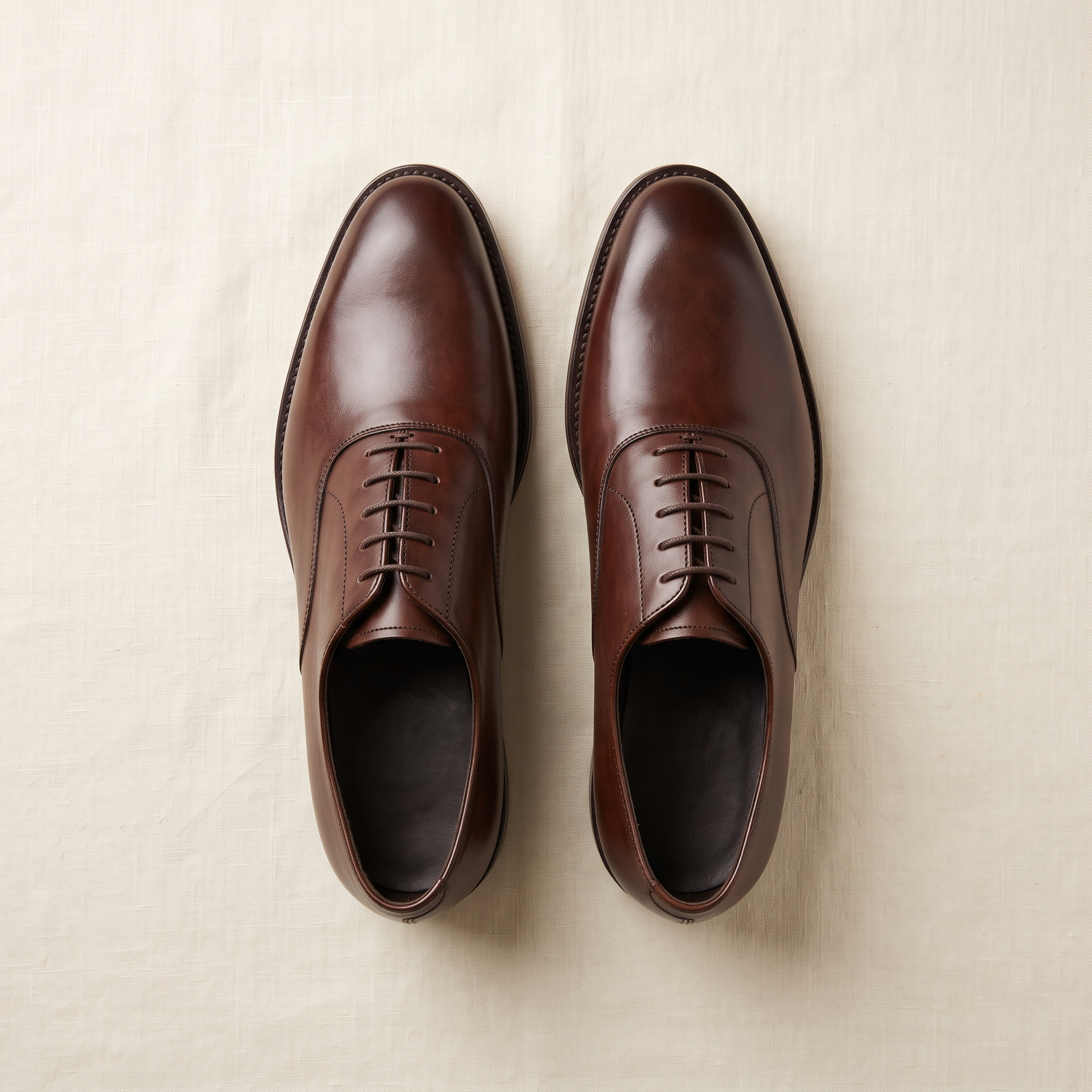 Kingsley Formal Leather Shoes - flat lay front