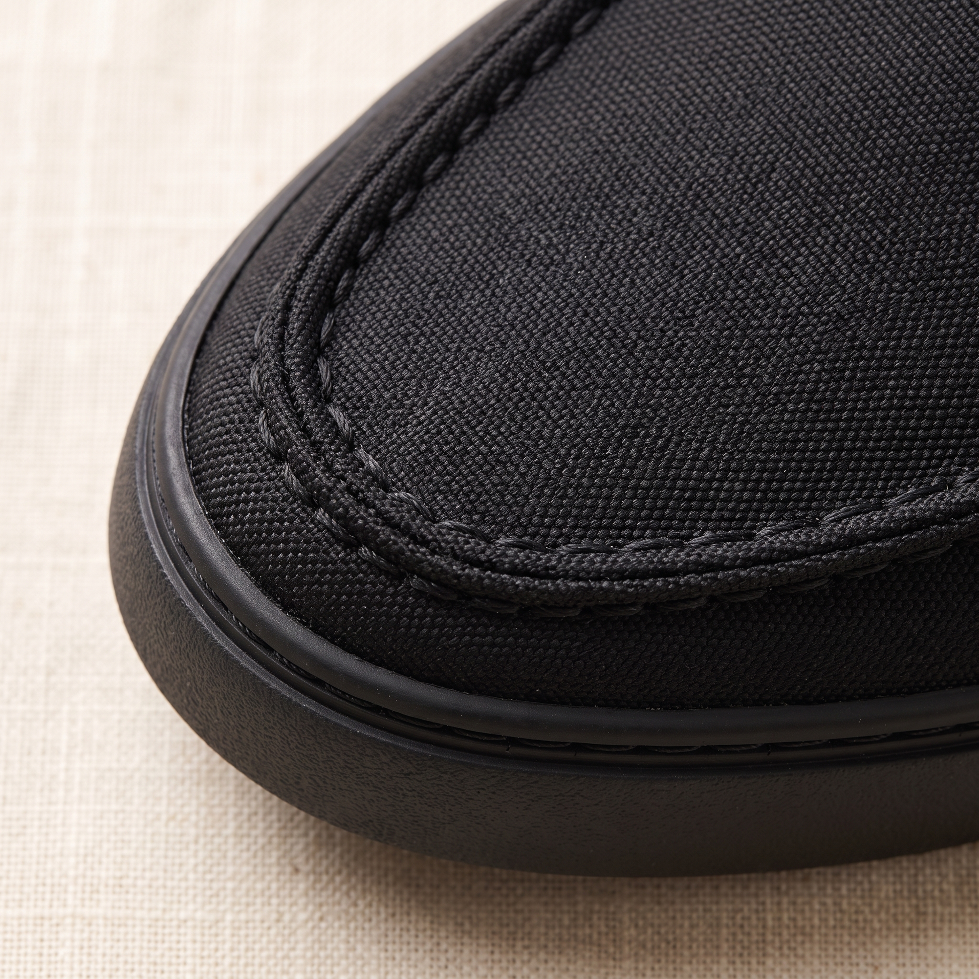 Sorrento Stitched Loafers - fabric detail