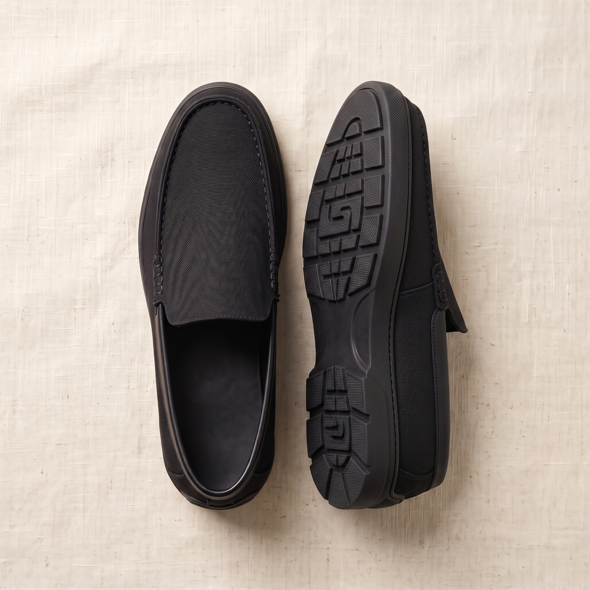 Sorrento Stitched Loafers - back view