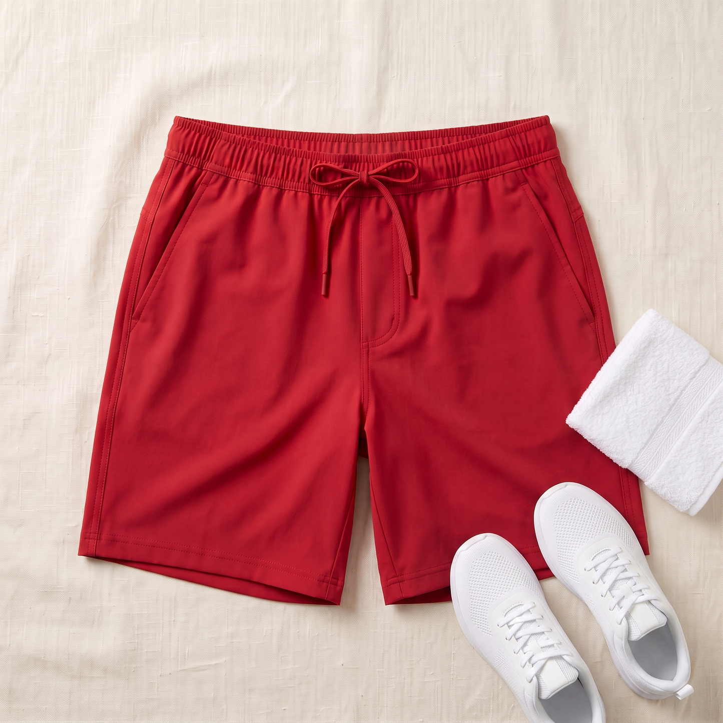Pacific Active Shorts - styled flat lay