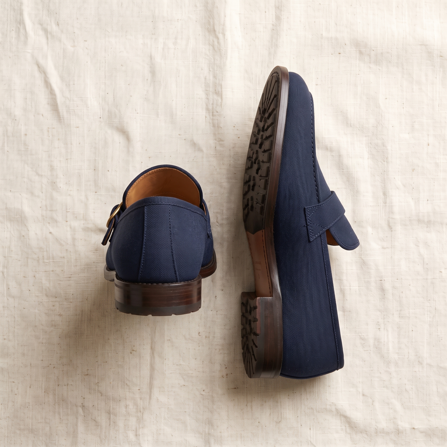 Chester Buckle Loafers - back view