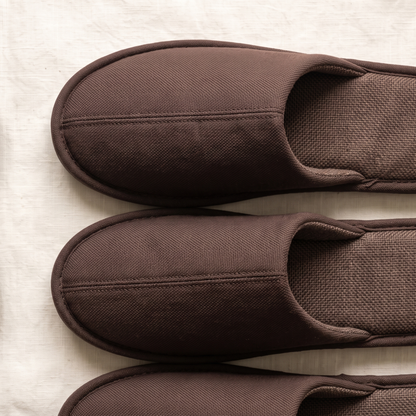 Otis Soft Slippers - fabric detail