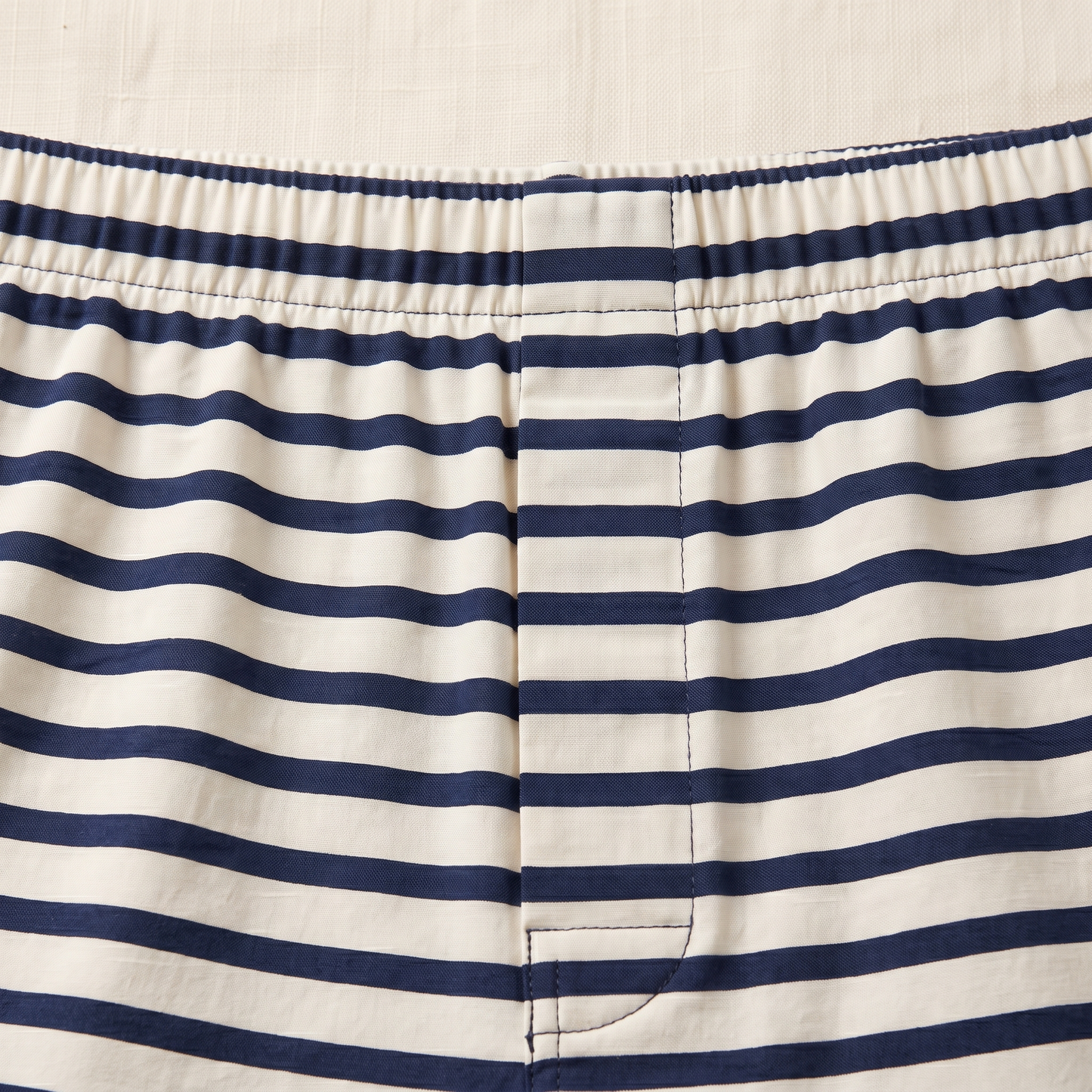 Riviera Striped Boxers - fabric detail