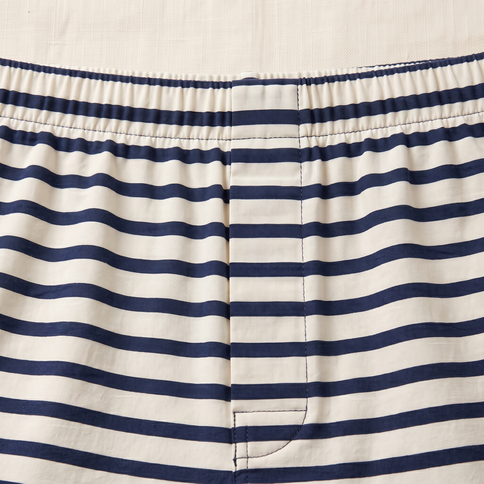 Riviera Striped Boxers - fabric detail