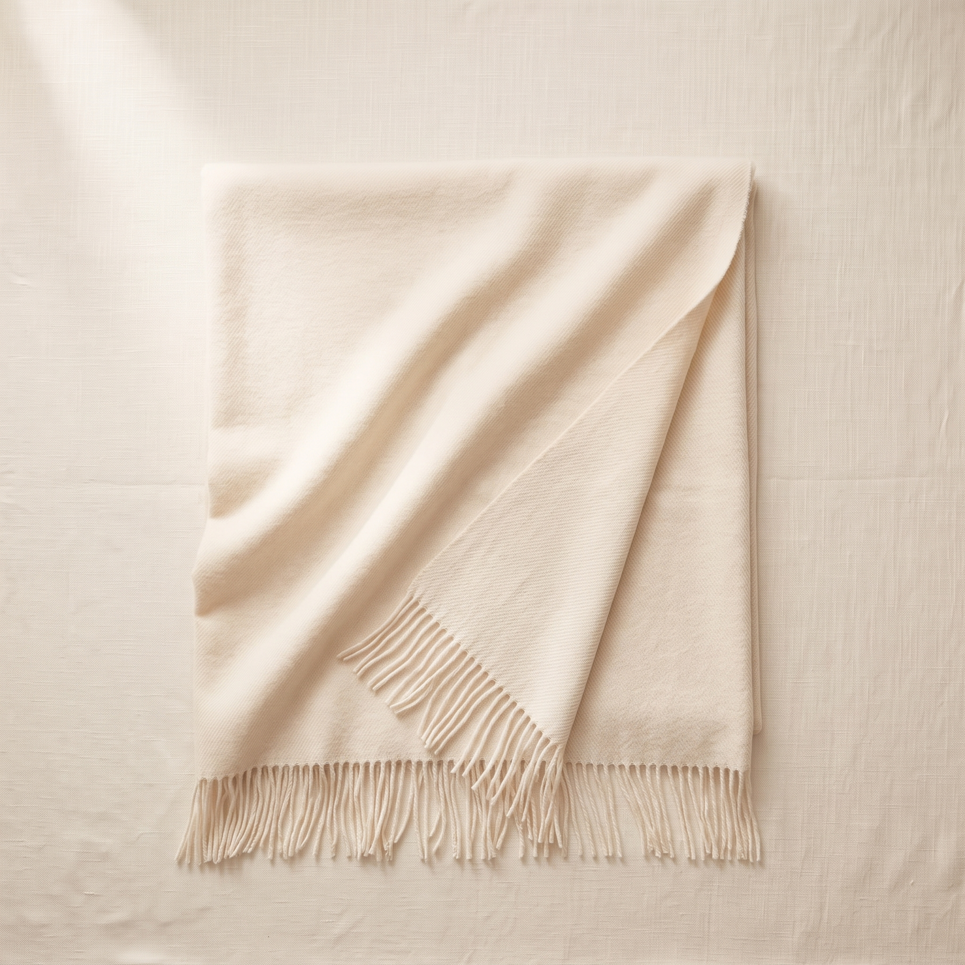 Aurelia Wool Shawl - back view
