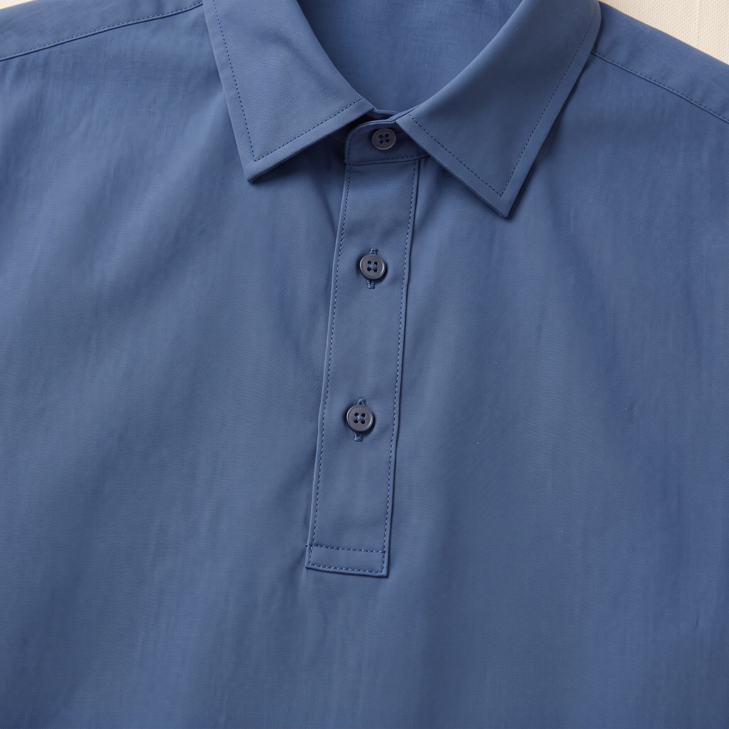 Beaumont Quarter-Button Shirt - fabric detail