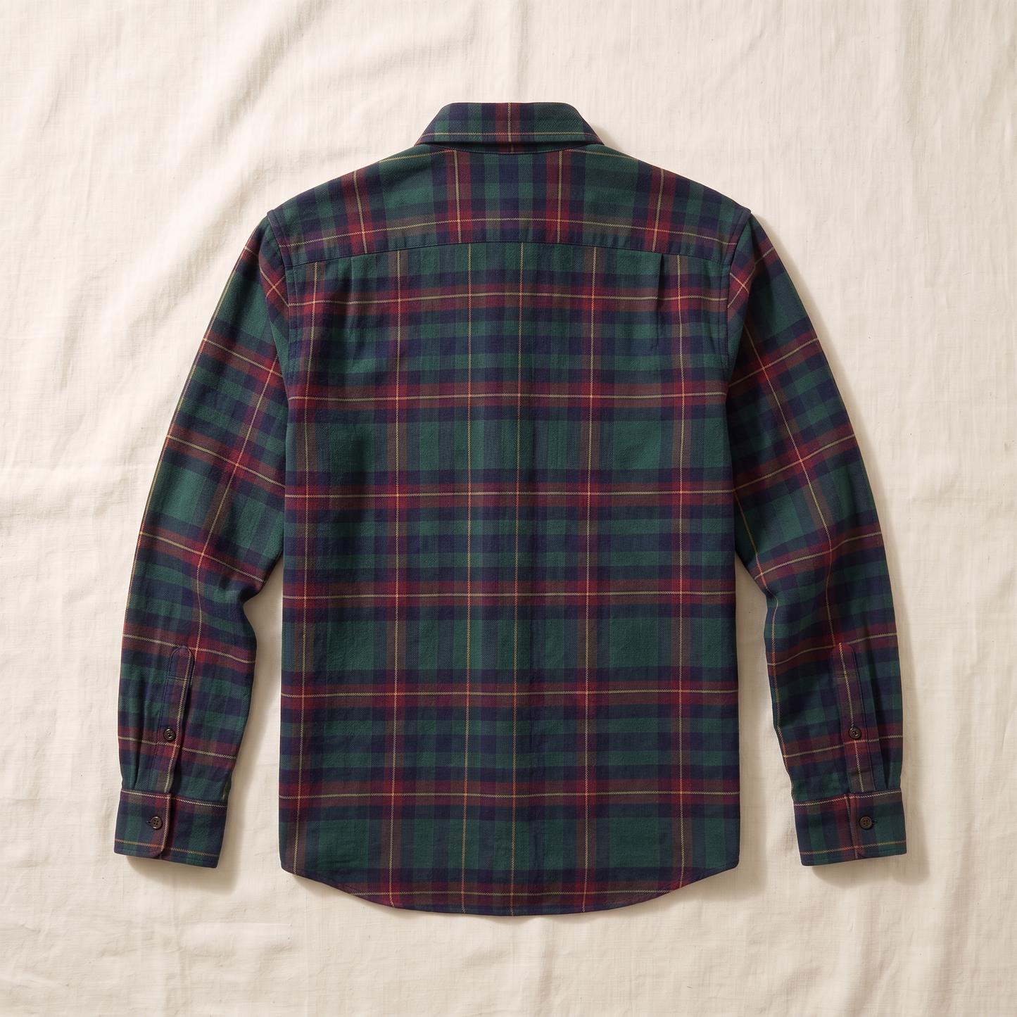 Yukon Plaid Shirt - back view