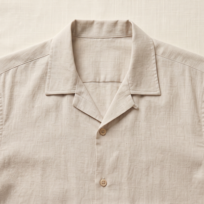 Havana Summer Shirt - fabric detail