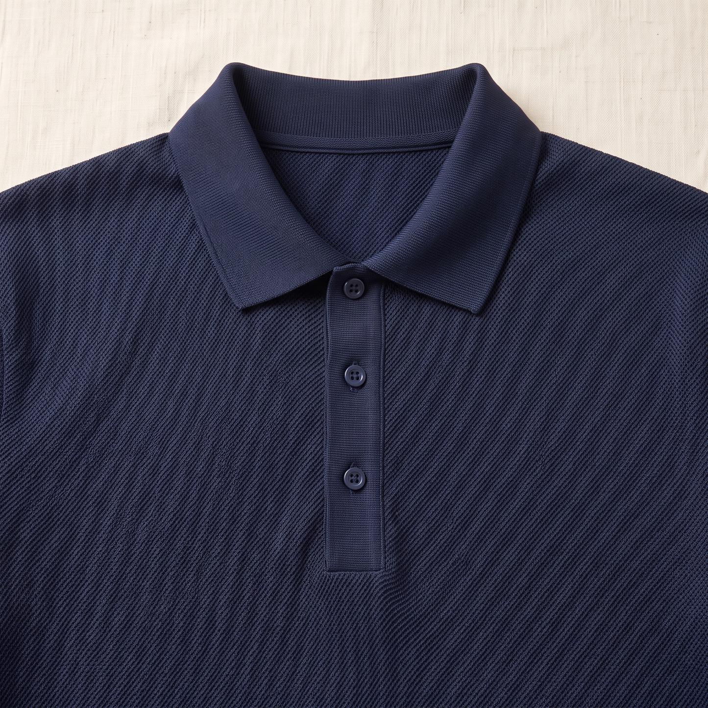 Enzo Mesh Polo - fabric detail