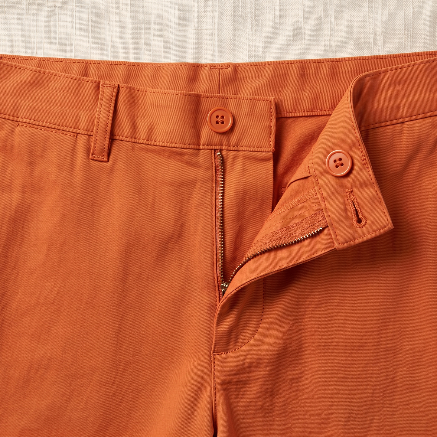 Hampton Chino Shorts - fabric detail