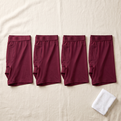 Axiom Compression Boxers - styled flat lay