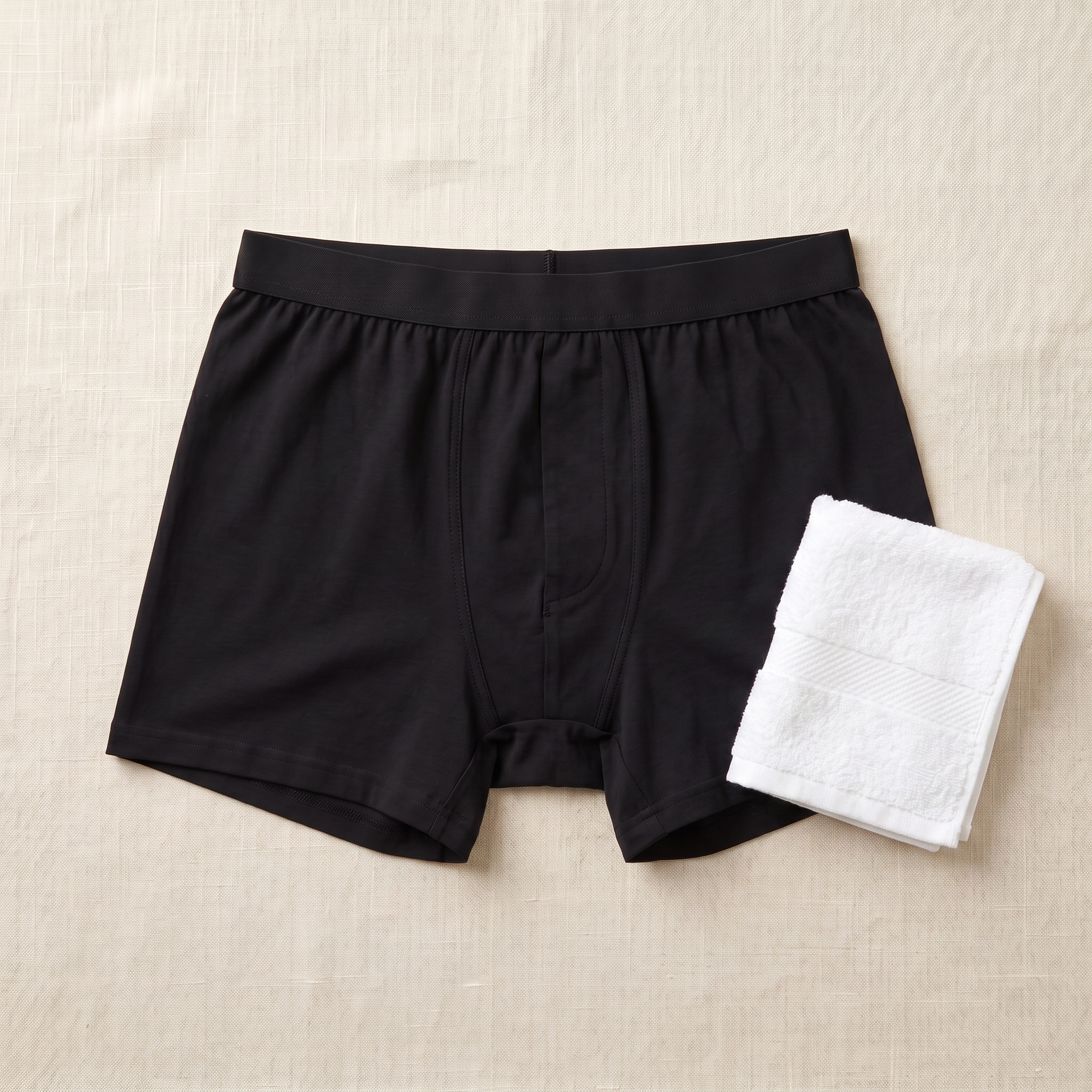 Dover Cotton Boxers - styled flat lay