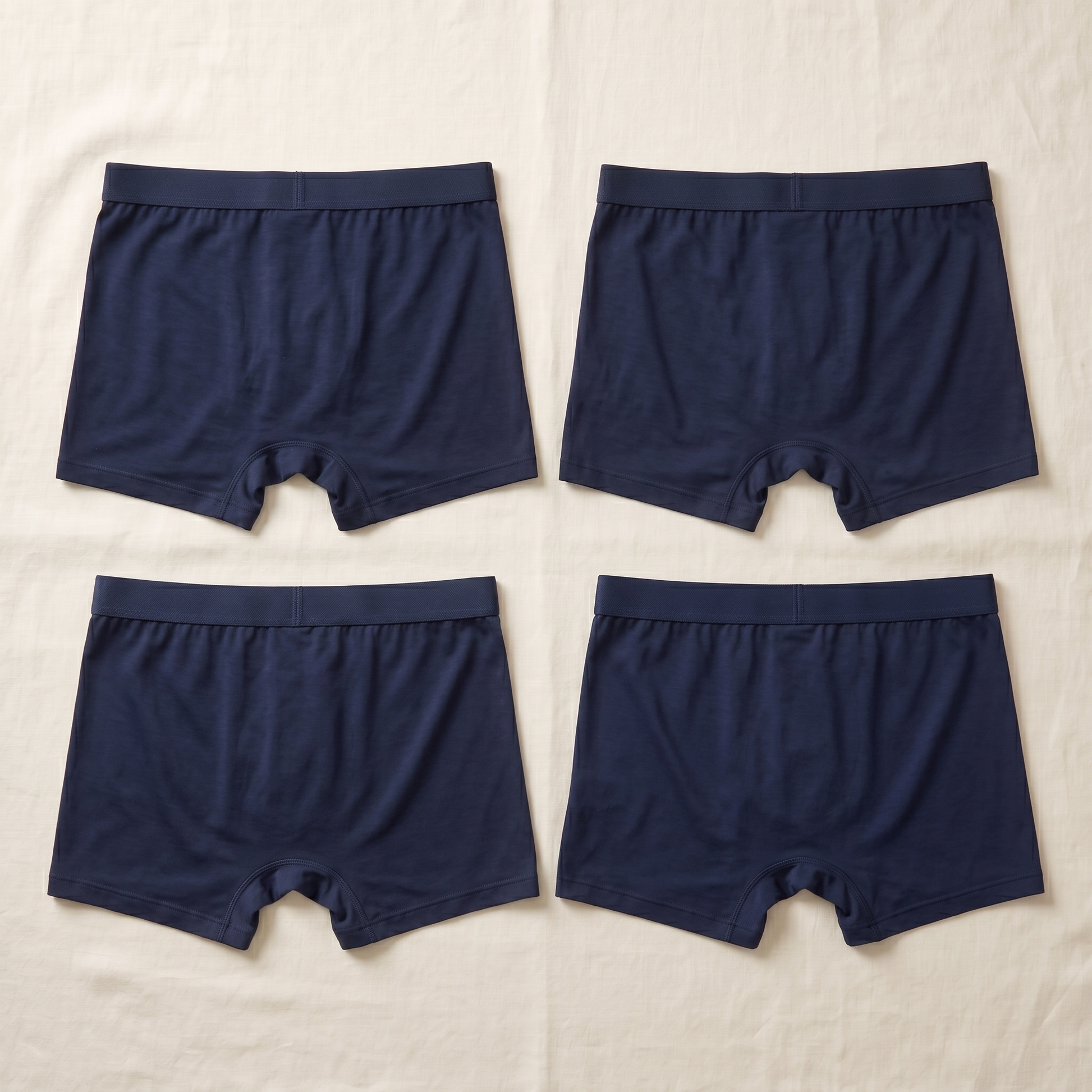 Silk Touch 4-Pack Boxers - back view