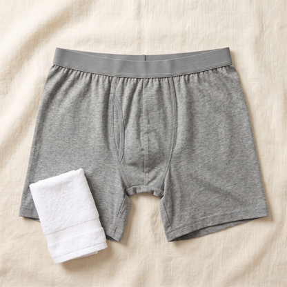 FlexFit Cotton Boxers - styled flat lay