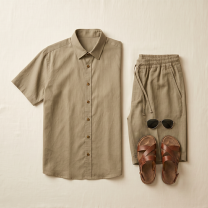 Mykonos Holiday Set - styled flat lay