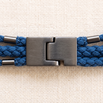 Drake Multilayer Bracelet - fabric detail