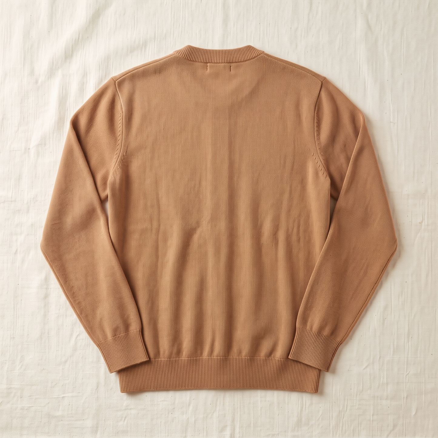 Ashford Button Knit Sweater - back view