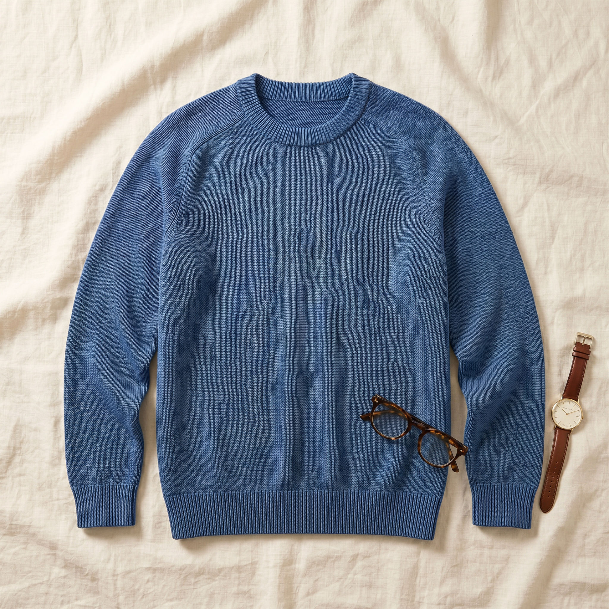 Hudson Oversized Knit - styled flat lay