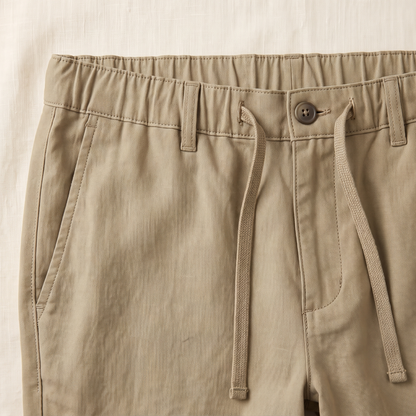 Brietta Linen Pants - fabric detail