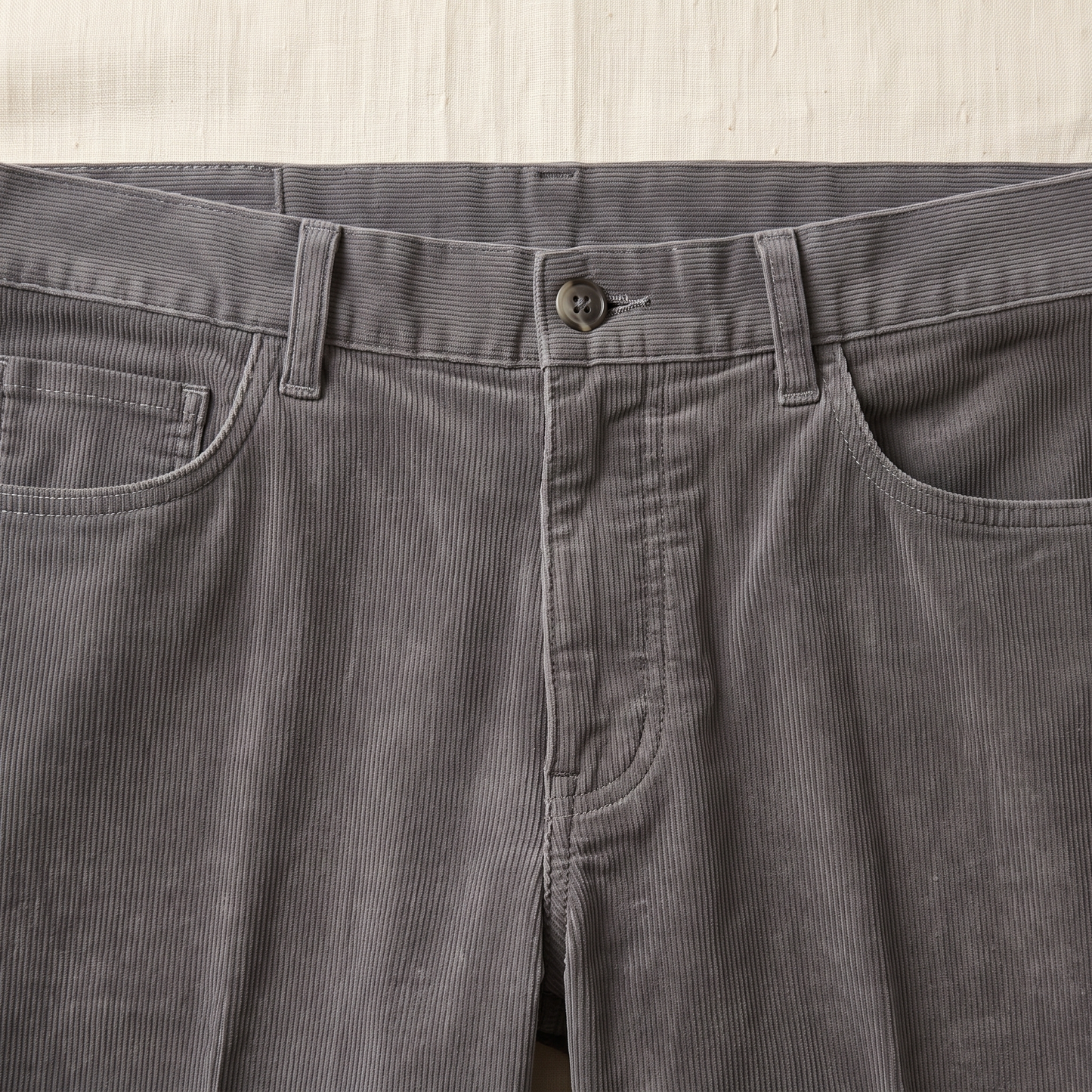 Ashby Corduroy Trousers - fabric detail