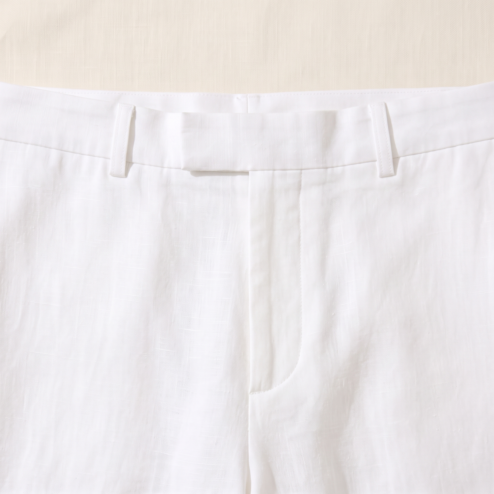 Capri Wide-Leg Trousers - fabric detail