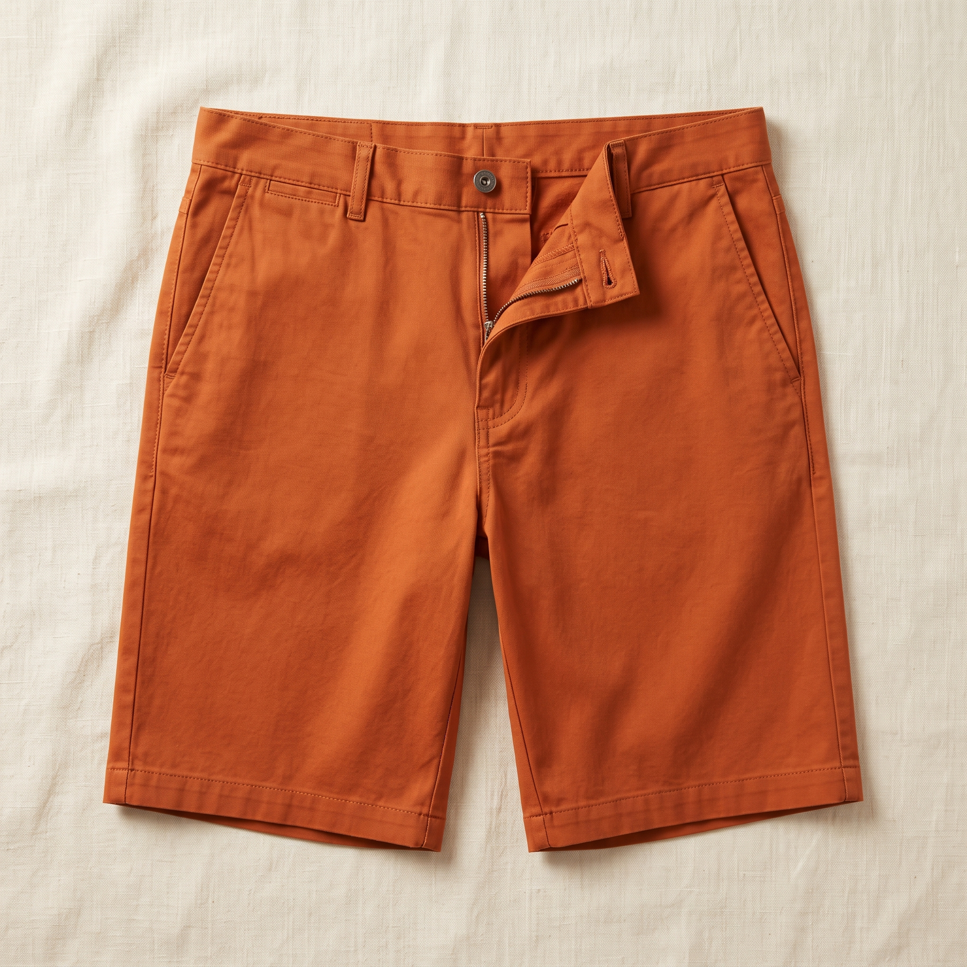 Hampton Chino Shorts - flat lay front