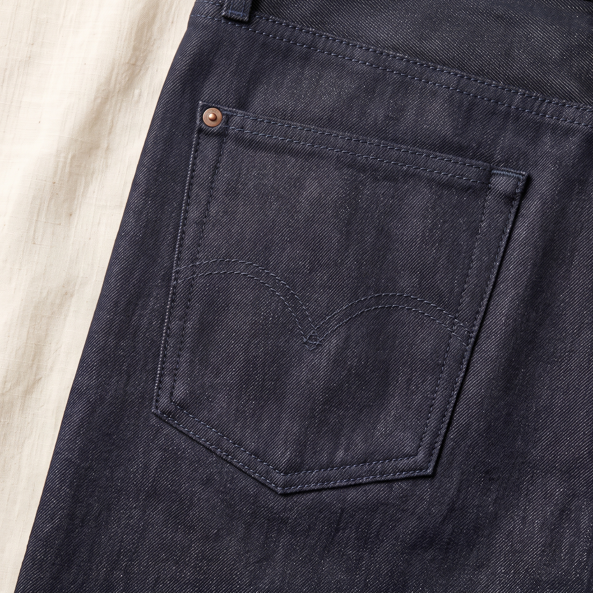 Dawson Denim Trousers - fabric detail