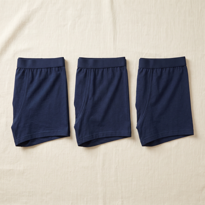 Comfort 3-Pack Cotton Boxers - flat lay front
