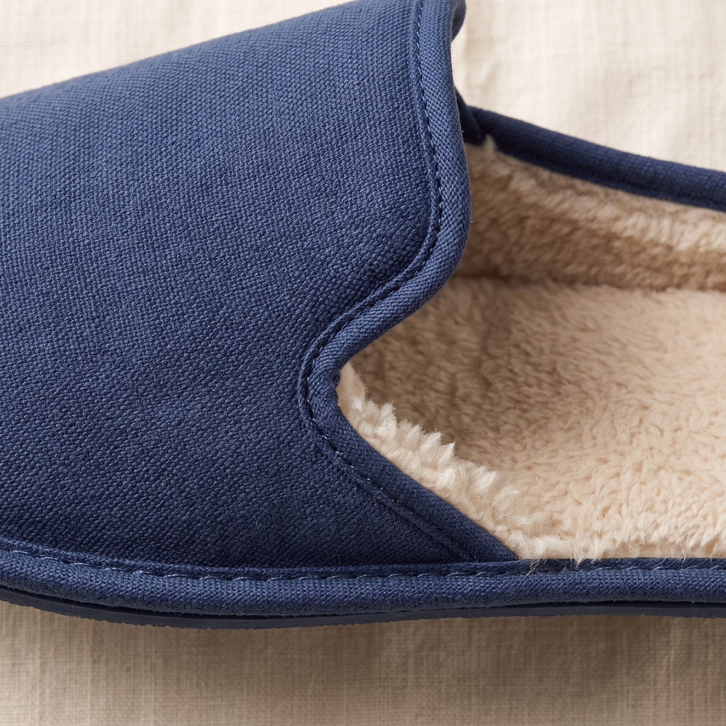 Marlow Home Slippers - fabric detail