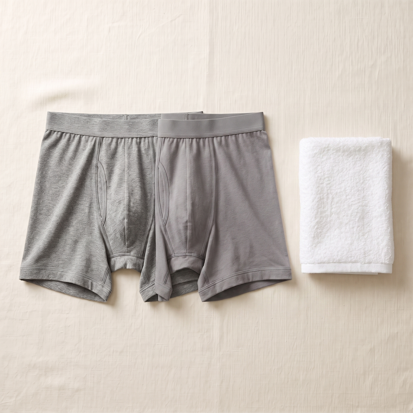 EcoSoft Boxer Set - styled flat lay