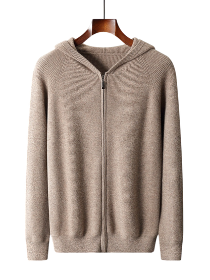Knit Zip Hoodie