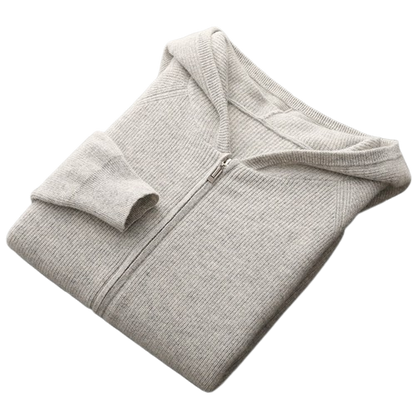 Knit Zip Hoodie