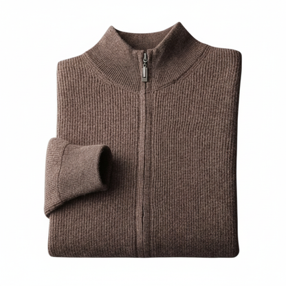 Whitford Cashmere Zip Knit