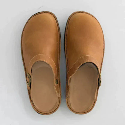 Men's Comfort Leather Clogs